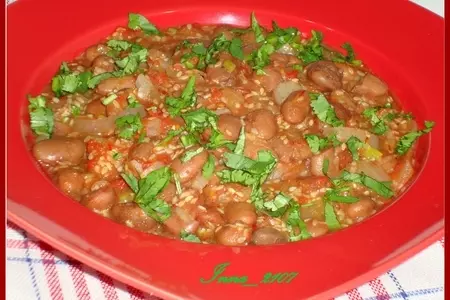 Фасоль с кунжутом: шаг 3