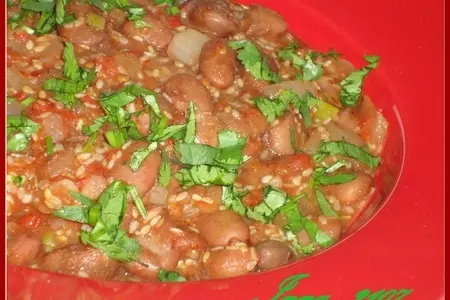 Фасоль с кунжутом: шаг 4