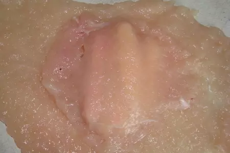 Куриная грудка, фаршированная ветчиной и сыром.: шаг 3