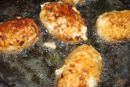 Куриная грудка, фаршированная ветчиной и сыром.: шаг 5