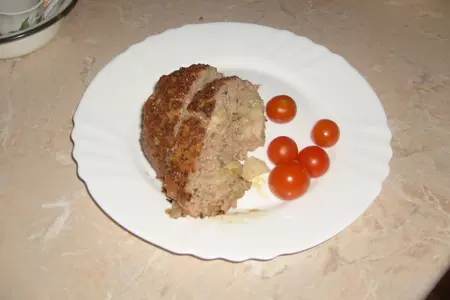 Ароматная мясная булка с молодой капустой: шаг 2