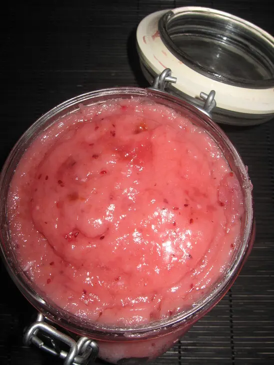 Профитроли с клюквенным  курдом: шаг 2
