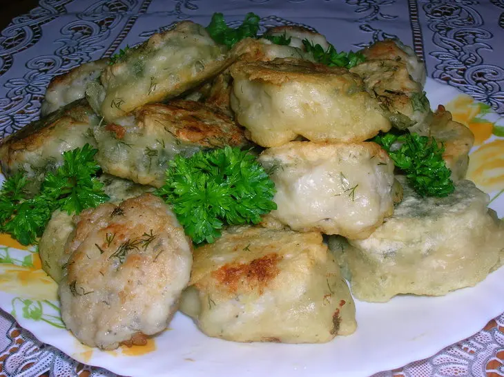 Рыбные крокеты в кляре: шаг 11
