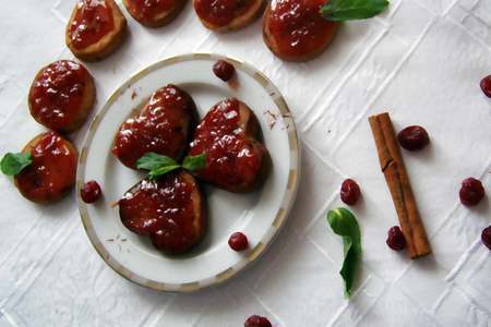 Карамельно-черешневое печенье или по стопам любимых кулинаров: шаг 7