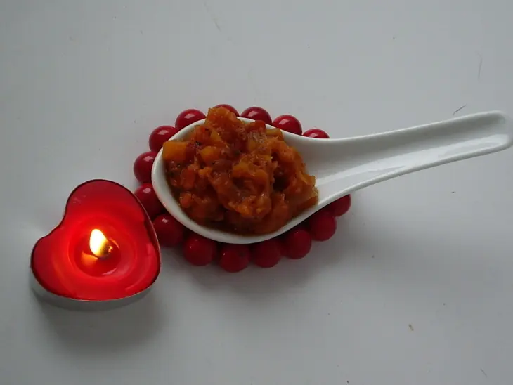 Тыквенная икра "мега вкусная" для девушки - перчинки в день рождения!: шаг 3