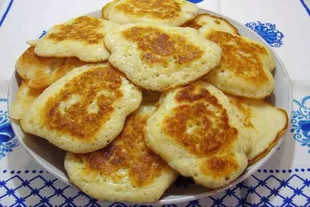 "оладушки от бабушки": шаг 6