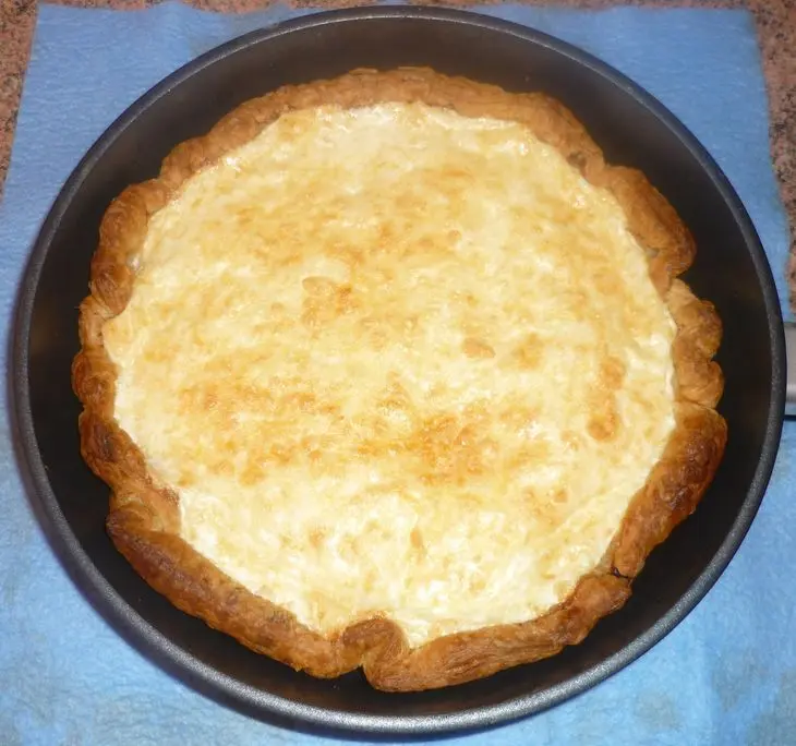Слоёный пирог с курицей и сыром: шаг 2