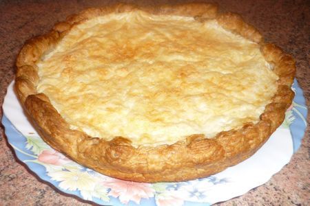 Слоёный пирог с курицей и сыром: шаг 3