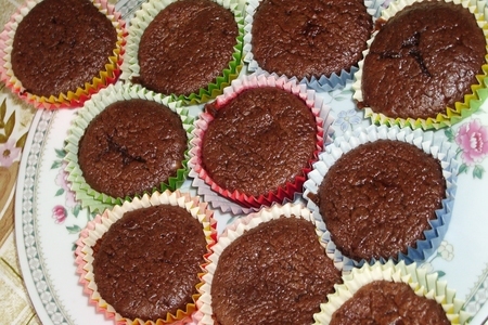 Горячий шоколадный  кекс "кармен": шаг 1