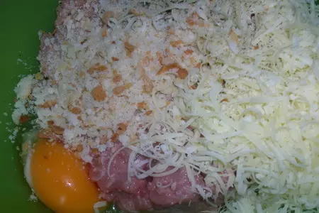 Сарту ( рисовый "пирог" со сборной мясной начинкой): шаг 6