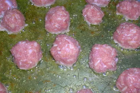 Сарту ( рисовый "пирог" со сборной мясной начинкой): шаг 7