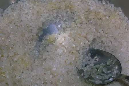 Сарту ( рисовый "пирог" со сборной мясной начинкой): шаг 8