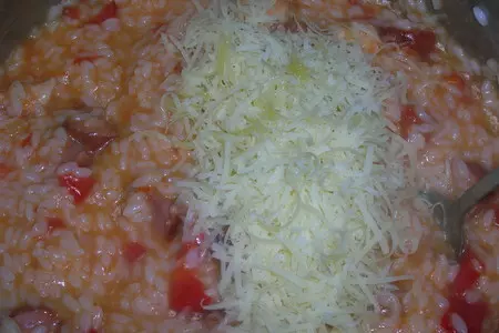 Сарту ( рисовый "пирог" со сборной мясной начинкой): шаг 9
