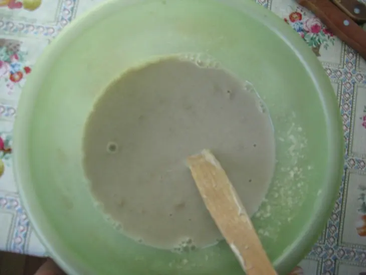 Чисто ржаной хлеб на ржаной закваске: шаг 3