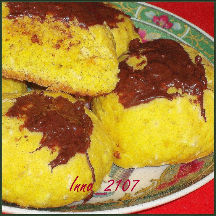 Тыквенное печенье с кокосом: шаг 2