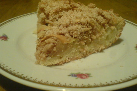 Яблочный пирог с коричной крошкой: шаг 7