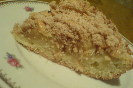Яблочный пирог с коричной крошкой: шаг 8