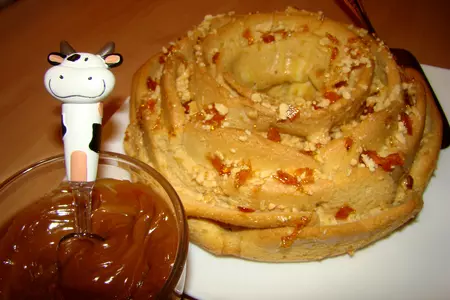 Домашний молочный пирог: шаг 18