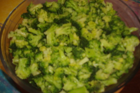 Запеканка из брокколи с чесночным соусом: шаг 3