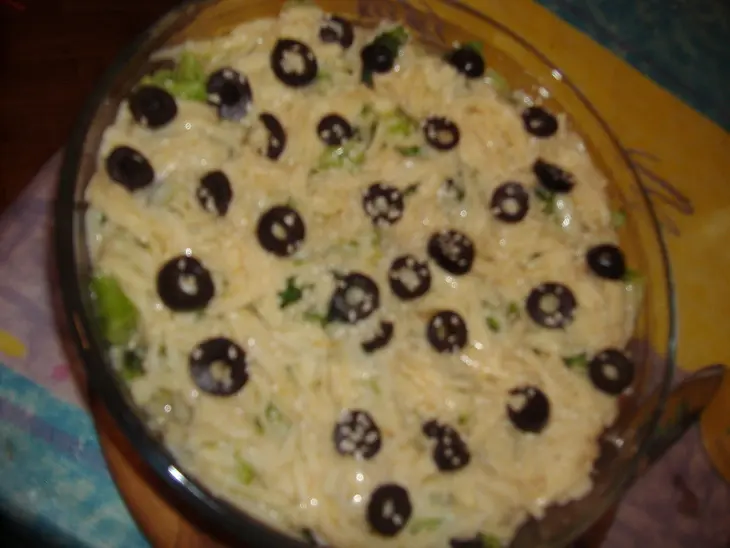Запеканка из брокколи с чесночным соусом: шаг 5