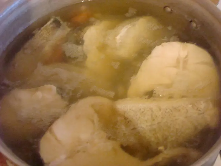 Пряная рыбка под овощной шубкой: шаг 1