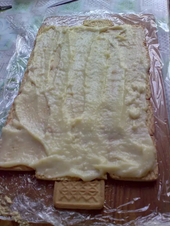 Тортик "фруктовая вкусняшка" (ленивый): шаг 1