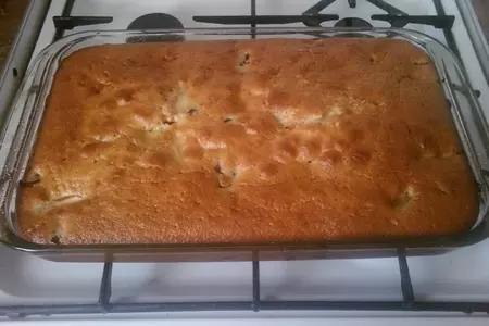 Пирог с яблоками и вишней: шаг 1