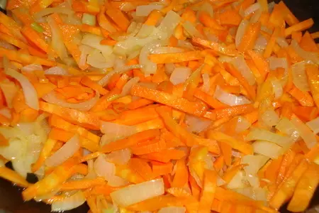 Перловый гарнир с маслинами: шаг 3