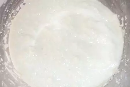 Дрожжевое тесто на манке: шаг 2