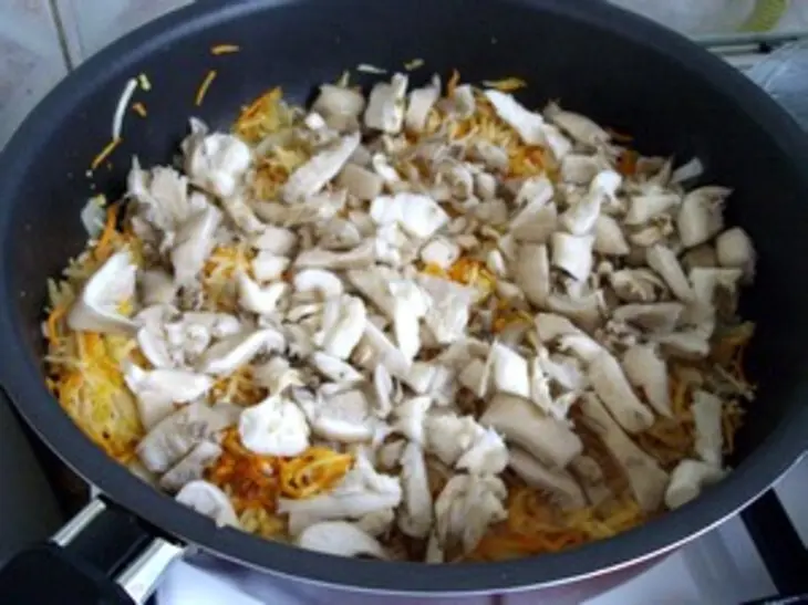 Баклажаны с грибами в ореховом соусе: шаг 4