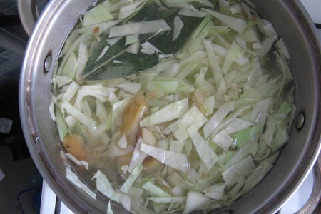 Грибной суп с капустой: шаг 5