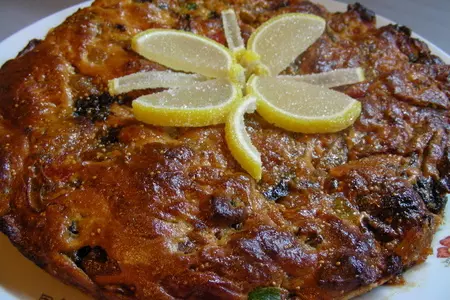 Пасхальный пирог с сухофруктами: шаг 7