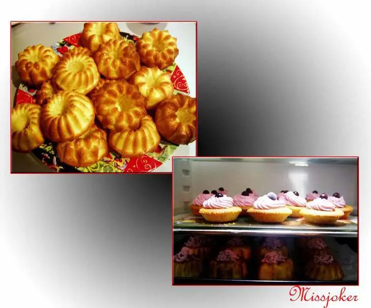 Нежные маффины с шоколадно-смородиновым муссом: шаг 6