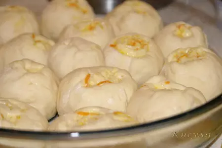 Сдобный картофельно-апельсиновый рулет: шаг 7
