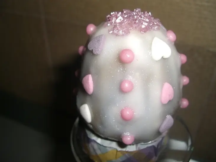 Пасхальные десертные яйца: шаг 2