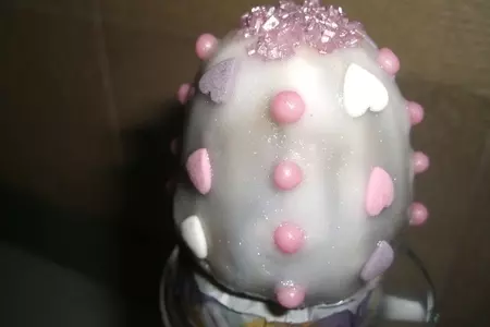 Пасхальные десертные яйца: шаг 2