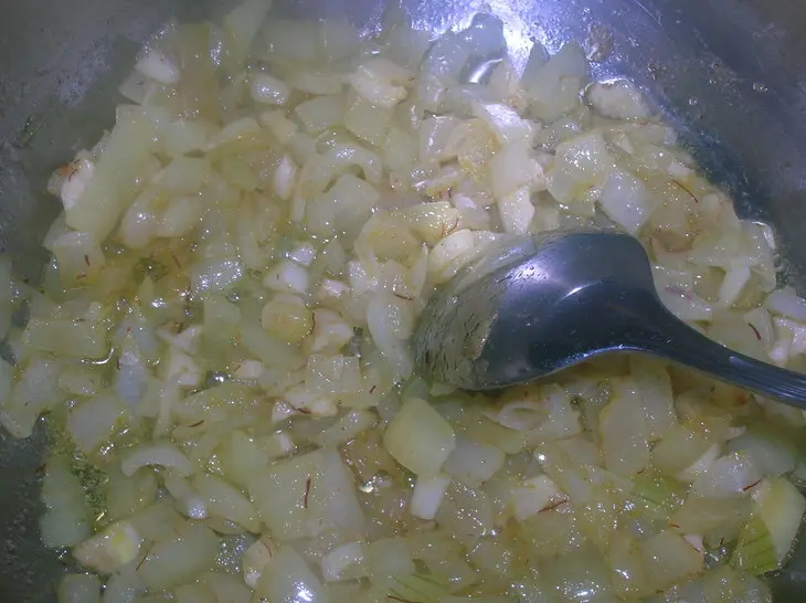 Тажин из курицы с солеными лимонами: шаг 3