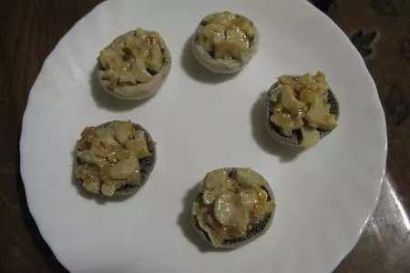Закуска " грибные гнезда " к пасхальному столу: шаг 5