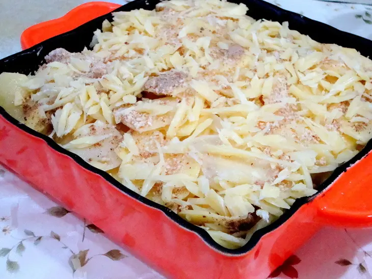 Запеканка из картофеля с миндалем: шаг 3