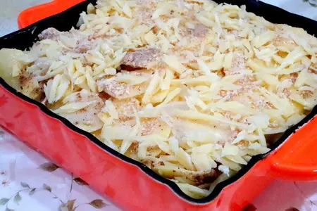 Запеканка из картофеля с миндалем: шаг 3