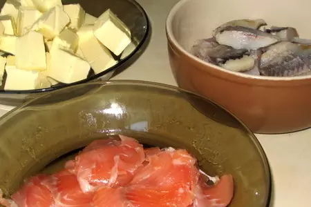 Рыбный мусс в листах нори: шаг 2