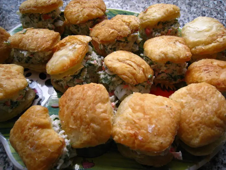 Закуска с сыром и крабами: шаг 4