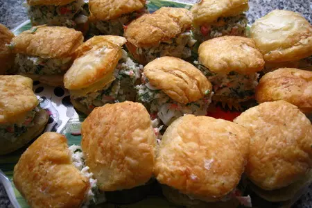 Закуска с сыром и крабами: шаг 4