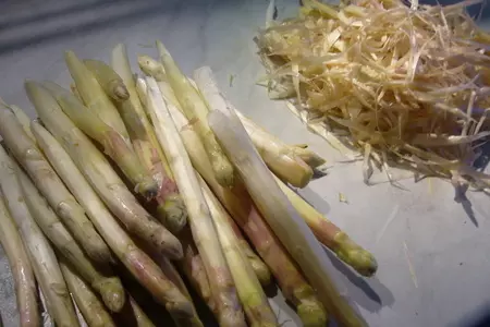 Спаржа под винным соусом: шаг 2