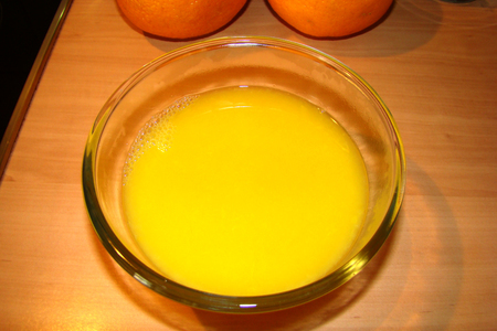 Апельсиновый желейный чизкейк наоборот: шаг 5
