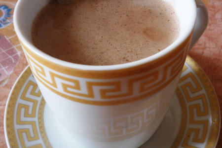"шоколадно-имбирный кофе": шаг 1