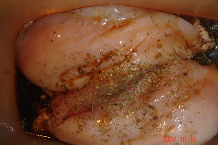 Куриная грудка под клюквенным соусом: шаг 3