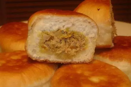 Пирожки с мясом жареные: шаг 2
