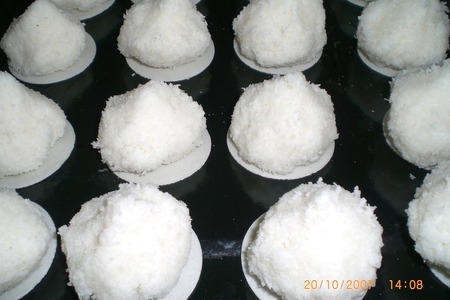 Кокосовые печенья (kokosmakronen): шаг 1