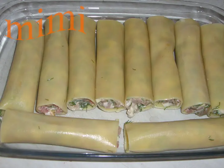 Канелони с курочкой: шаг 3